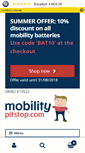Mobile Screenshot of mobilitypitstop.com